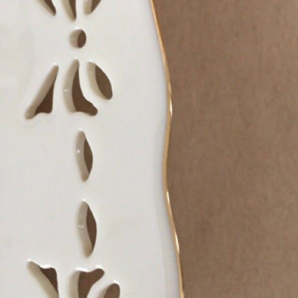 Lenox 9” Pierced Rectangular Tray - Picture 3 of 4